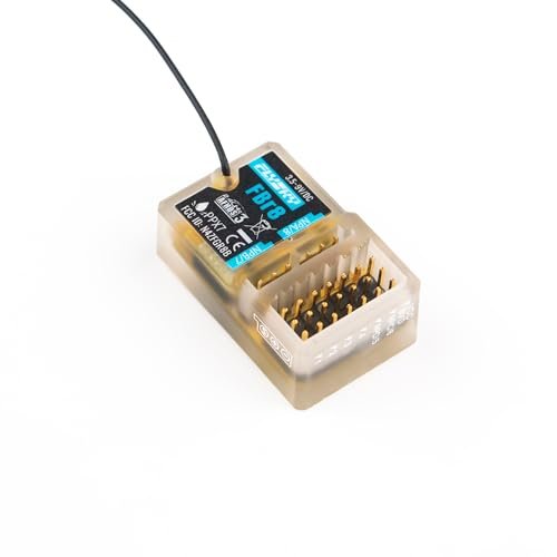 Flysky FBr8 8CH AFHDS 3 Protocol Waterproof PPX7 Receiver for RC Boat V24 Extended Antenna Edition