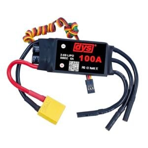 DYS 100A ESC Electric RC Trainer Aircraft Brushless Speed Controller with 5V6A BEC and XT90 Connector