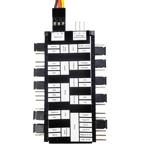 RHINOESC ESC Programming Card for DYS Series ESC Apply for RC Willey Credit Card