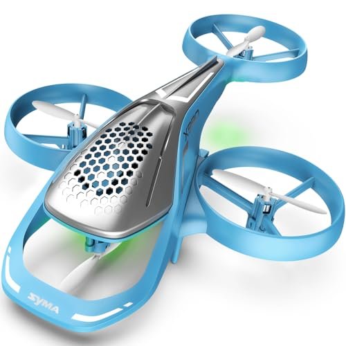 SYMA 2.4Ghz RC Glow Up Stunt Drone with LED Lights Aerobatic Remote Control Helicopter Altitude Hold One Key Take Off Landing Headless Mode