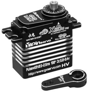 GOUPRC X80S 80kg High Torque 8.4V Metal Oblique Gear Servo for Atlantic 3837 RC Boat and Other RC Models