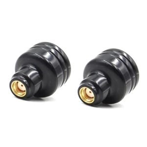 Super Mini Stubby Antenna Transmitter 5.8G 5dBi RHCP RP SMA SMA for FPV RC Glider Drone 2PCS Black RP SMA