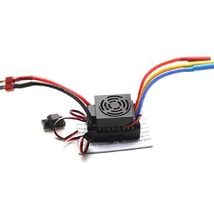 Hylukon 60A Brushless ESC Electronic Speed Controller with T Plug 5.8V 3A BEC for Graupner RC Car