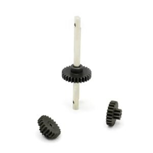 Mesimsple Steel Gearbox Transmission Gear Axle Set Double E RC Excavator Upgrades for MN 1/12 MN82 LC79 MN78
