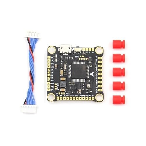 LANNRC F4 V3S Plus Flight Control with 4 in 1 45A ESC Stack OSD 2 6S BLHeli_S ESC Perfect for Resolving RC Truck Stuck in Sand Dilemmas