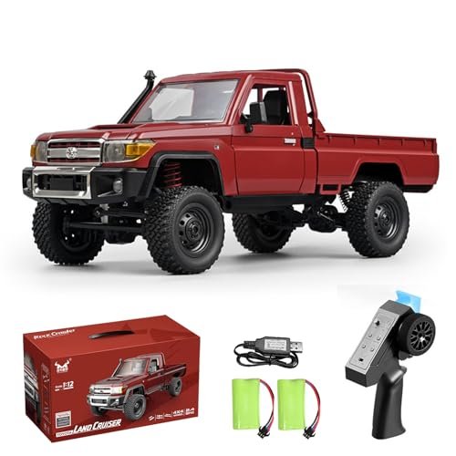 Dodoore RC Ford Pickup Truck 1/12 Scale MN 82 4x4 Off Road Remote Control Car with 2 4GHz Proportional Throttle Steering and Headlights