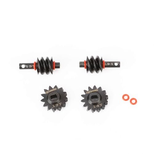RCAWD 13t 14t SCX24 Differential Gears Overdrive Worm Gear Set for Axial 1/24 Scale RC Shocks Upgrades
