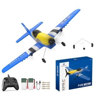 REVIHOYA A340 RC Plane 4 Channel Remote Control Airplane with Gyro Stabilization System and 2 Batteries for Beginners and Advanced Users