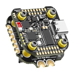 SpeedyBee F405 Mini Flight Controller Stack for Air Earl RC Airplane 20x20mm APP Control Bluetooth Built in 35A 4 in 1 BLHeliS ESC Board
