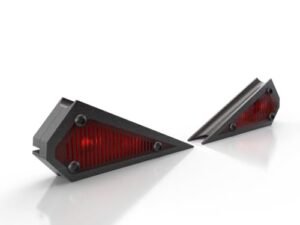 Traxxas Maxx Slash 6s Pre Mounted RC Tires with Roof Mounted LED Light Bar and Metal Protection