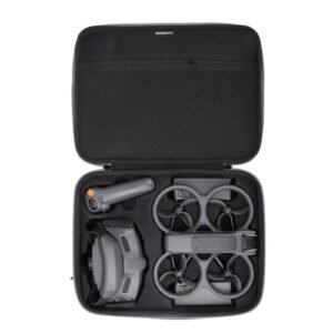 LIBOQIAO Avata 2 Storage Case,Carrying Case Portable Travel Bag for DJI Avata 2,Fly More Combo with Goggles 3,Storage Bag Shoulder Bag for DJI Avata 2 Accessories (AT2-B778)
