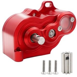 Raflot 1 10 LCG Transmission R2 Metal Gearbox for RC Plane Center of Gravity Adjustment SCX10 TRX4 RC4WD Capra Axle DIY Chassis Red