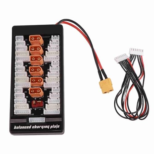 HobbyKing Foam Board RC Plane Templates 40A Parallel Charging Board for 2S 6S Lipo Batteries