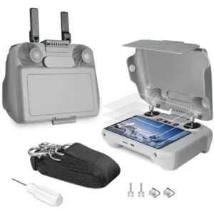Arzroic RC Aircraft Kit Sun Hood Bundle for DJI Mini 4 Pro Air 3 Air 3S with RC 2 Controller Accessories
