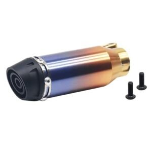 VERBANA RC Airplane Tuned Pipe Kit Heat Treating Titanium Look Replacement for Losi Promoto MX 1 4 Scale Accessories Set 14
