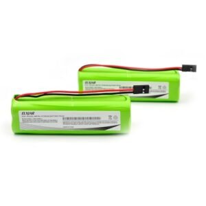Ikarus RC Planes 9.6V 2000mAh NiMH Receiver Battery Pack 2 Pack with Hitec Connectors for Futaba Radios