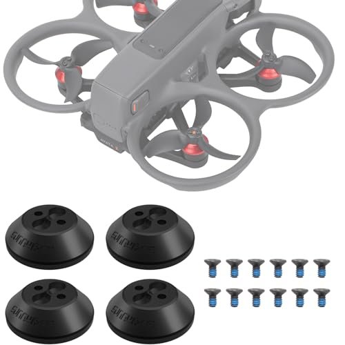 Honlyn DJI Avata 2 Motor Cover Cap Aluminum Alloy Protection Guard Black