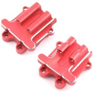 Arrma 1/12 RC Monster Truck Aluminum Diff Cover Set 2PCS Upgrade Parts for Enhanced Durability and Performance