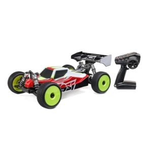 Losi RC Car 8IGHT XE Electric RTR 1/8 4WD Buggy with High Performance RC Buggy Wheels and Tires LOS04018