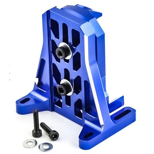 TRAXXAS RC Monster Truck 1/6 XRT 8S Aluminum Alloy Rear Motor Mounts 7760 Replacement Parts Quick Release Blue