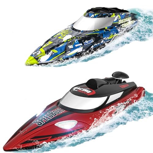 BEZGAR RC Boats TX123 TX125 Remote Control Watercraft for Adults and Kids