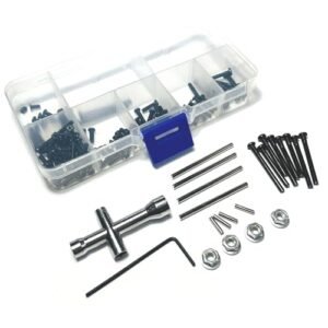 ZDingTech MJX RC Parts Screws Kit for Hyper Go H16BM H16GT H16DR 16207 16208 16209 16210 Replacement Includes Wrench Pins and Nuts