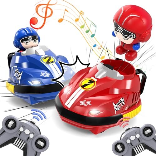 Dwi Dowellin RC Components Drag Race Wheels 2 Pack Remote Control Cars for Kids with Light Music Sound Features