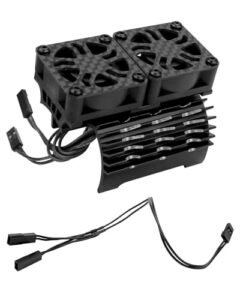 DMC RC Car 30mm High Speed Brushless Motor Cooling Fan with Metal Cover for 4068 4274 Motors
