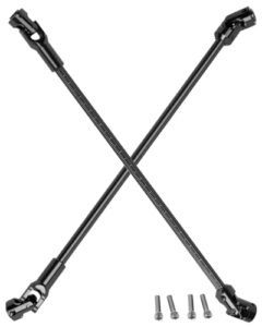 RCHuiWow Universal Driveshaft Upgrade Kit for 1/10 RC Crawlers Free RC Airplane Blueprints Included