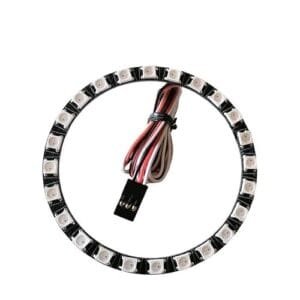 AeroGlow LED Ducted Three Color Gradient Tail Light System 64mm 70mm 80mm 90mm for RC Jet Liner DIY Projects 8.0cm