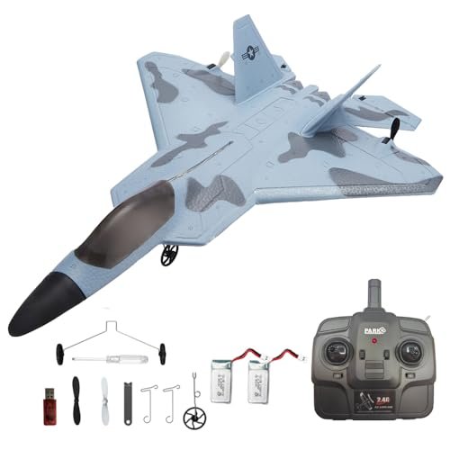 WLtoys A180 F22 2.4G 4CH 3D6G RC Airplane with LED Light Kits and Gyroscope Outdoor Toy Camouflage Design