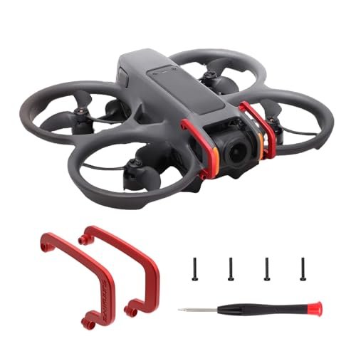 FSIDIWT Aluminum Alloy Gimbal Bumper for DJI Avata 2 Onboard Camera RC Plane Protection Accessory Red
