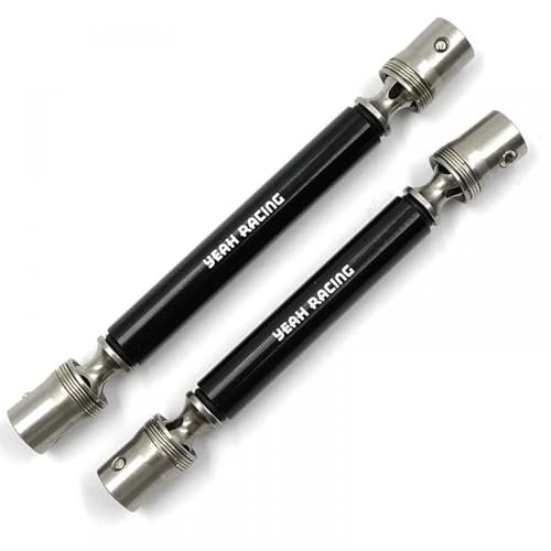 Yeah Racing TRX4 102BK Stainless Steel Front and Rear Center Shaft Set for TRX 4 K10
