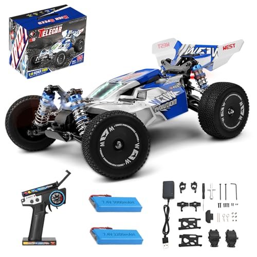 WLtoys 144011 Fast and Furious 9 RC Cars 1/14 4WD Off Road Remote Control Car Max 43 MPH Upgraded Hardware Multifunctional Lighting Design