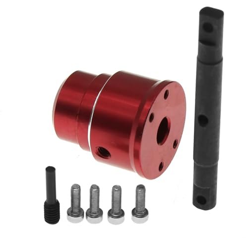 TRAXXAS Summit 1/10 RC Car Aluminum Differential Locker Diff Lock Spool Straight Shaft Replacement Parts First Order RC Circuit Differential Equation