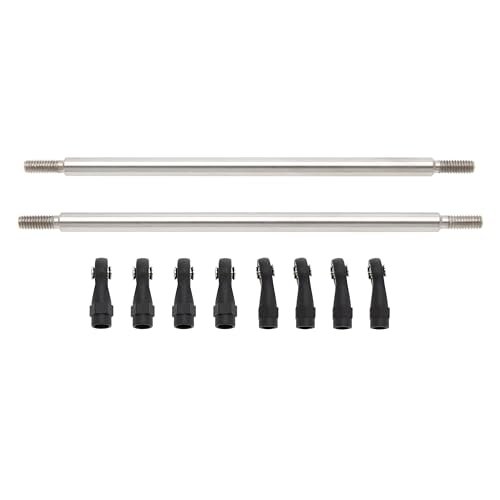 MEUS RACING 1/10 Links Steel Chassis Kit for RC Jet Racing Traxxas TRX4 Axial SCX10 Tamiya CCO1 Redcat Gen8 1/10 RC Crawler 115mm