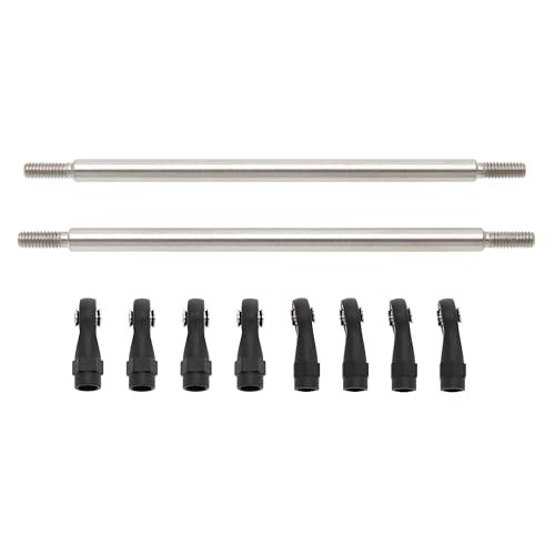 MEUS RACING 1/10 Links Steel Chassis Links Kit for RC Racing Planes Traxxas TRX4 Axial SCX10 Tamiya CCO1 Redcat Gen8 1/10 RC Crawler 105mm