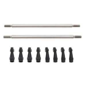 MEUS RACING 1/10 Links Steel Chassis Links Kit for Traxxas TRX4 Axial SCX10 Tamiya CCO1 Redcat Gen8 1/10 RC Crawler Shocks RC 100mm