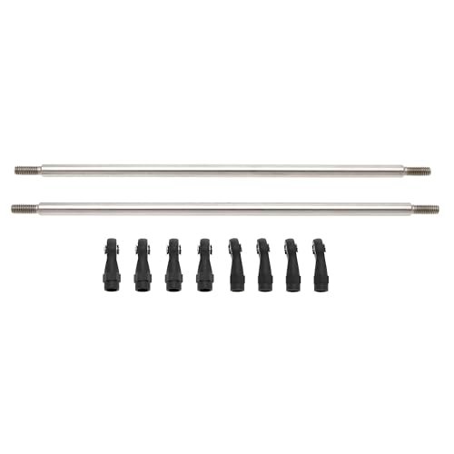 MEUS RACING 1/10 Links Steel Chassis Links Kit for Jet Racing RC Crawlers Traxxas TRX4 Axial SCX10 Tamiya CCO1 Redcat Gen8 155mm