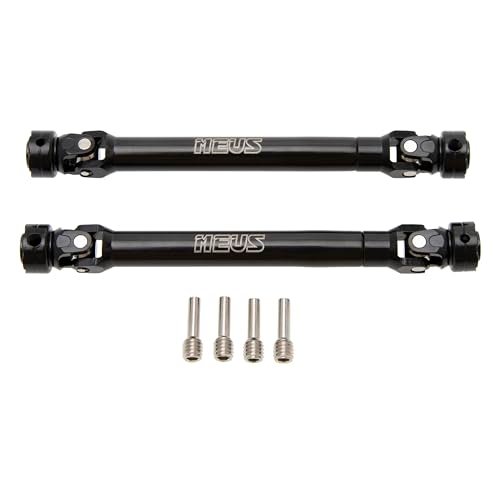 MEUS RACNIG 2pcs TRX4 SCX10 Driveshafts Premium Upgrade for 1/10 RC Crawler Bodies Traxxas TRX4 Axial SCX10 Tamiya CCO1 Redcat Gen8 109mm
