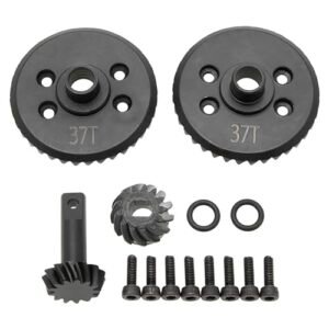 MEUS RACING 13T 37T Diff Gear Set for Traxxas 4X4 Slash and More Perfect for RC Dirt Racing