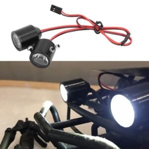 Chazcool 3W RC Engines LED Light Kit High Power RC Car Headlight Spotlights for Remote Control Vehicles