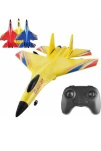 SkyMaster Pro RC Plane with Real Jet Engine High Performance SU 27 Model for Beginners and Experts Durable EPP Material RTF Yellow