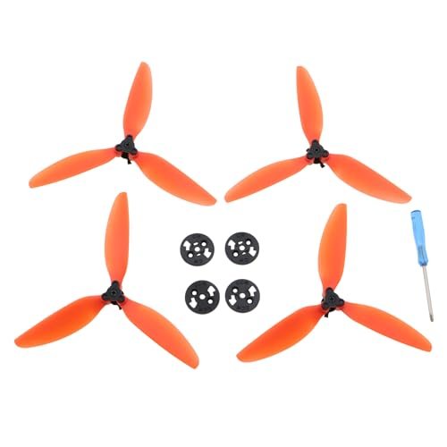 SING F LTD 2 Pairs Three Blade Propeller Drone Accessories Quick Release Propeller Replacement Props Compatible with DJI Mini 2 SE Mini 2 Mavic Mini Mini SE and F 104 RC Jet