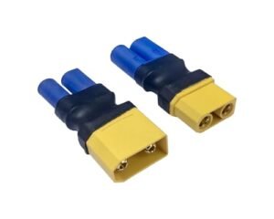 BABUVYA EC5 to XT90 Adapter XT90 to EC5 Connector Without Wires for Tiltyard RC LiPo Battery Connectors