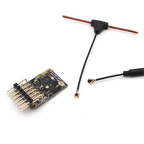 RC Frog ExpressLRS ELRS 2.4GHz Receiver EP1 EP2 Nano 2400 RX PWM 7 Channels CRSF Protocol for FPV Racing Drones