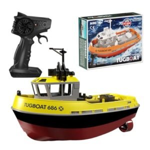 URMODELAND 1 72 RC Tugboat High Speed Remote Control Boat with Turbojet Pump Design Perfect for Capturing Stunning RC Boat Images