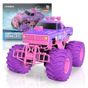 Carox Pink Sport Remote Control Truck Battery Powered ABS Material