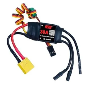 DYS 30A Brushless ESC for RC Helicopter with Pontoons 2 4S Lipo 5V 2A BEC XT60 3.5mm Plug
