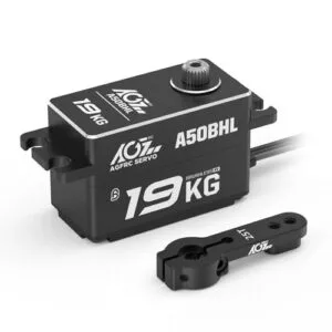 AGFRC 19KG High Speed RC Servo Programmable Brushless Motor Full Metal Gear for 1/10 RC Drift Car